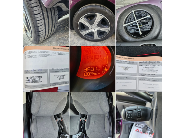 Citroen C3 1.2i-82kc= 100.000км= PURPLE EDITION= АВТОПИЛОТ - автомобили, коли, обяви за нови и употребявани 16