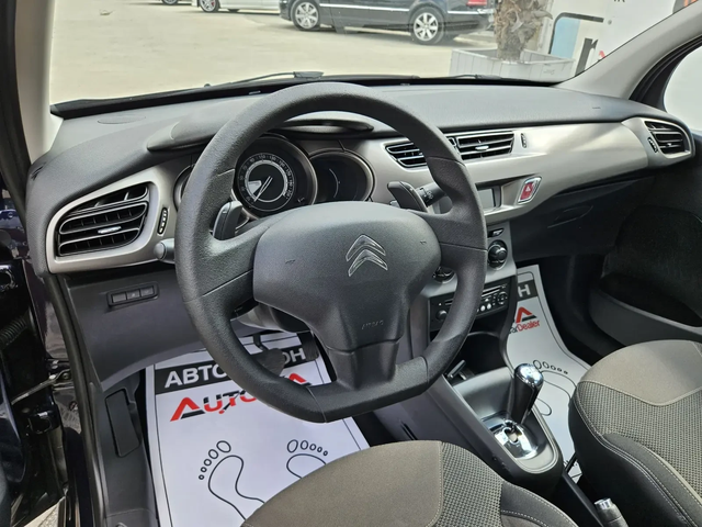 Citroen C3 1.2i-82кс= АВТОМАТ= 163.000км= СЕРВИЗНА ИСТОРИЯ - автомобили, коли, обяви за нови и употребявани 7
