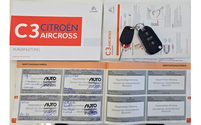 Citroen C3 Aircross 1.2 I-110к.с EURO 6b-АВТОМАТИК-ШВЕЙЦАРИЯ - автомобили, коли, обяви за нови и употребявани 8