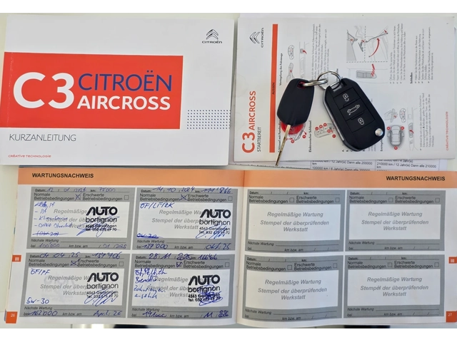 Citroen C3 Aircross 1.2 I-110к.с EURO 6b-АВТОМАТИК-ШВЕЙЦАРИЯ - автомобили, коли, обяви за нови и употребявани 8