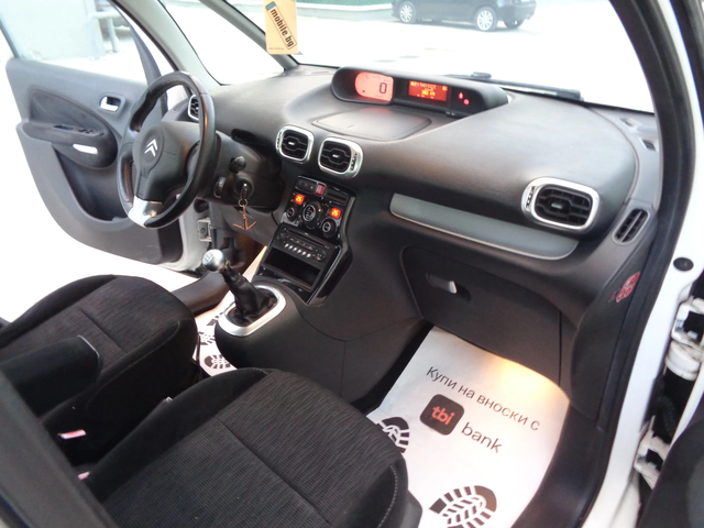 Citroen C3 Picasso 1.4i-16V-95-EXCLUSIVE-BARTER-LIZING - автомобили, коли, обяви за нови и употребявани 10
