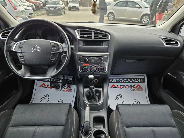 Citroen C4 1.6i-120кс= АВТОПИЛОТ= КЛИМАТРОНИК= СЕРВ. ИСТОРИЯ - автомобили, коли, обяви за нови и употребявани 11