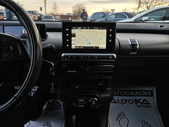 Citroen C4 Cactus 1.6HDI-92кс= АВТОМАТ= ПАНОРАМА= КАМЕРА= НАВИ - автомобили, коли, обяви за нови и употребявани 15