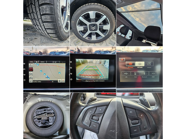 Citroen C4 Cactus 1.6HDI-92кс= АВТОМАТ= ПАНОРАМА= КАМЕРА= НАВИ - автомобили, коли, обяви за нови и употребявани 16