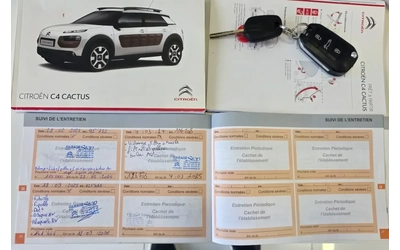 Citroen C4 Cactus 1.2I-110к.с EURO 6B-НАВИГАЦИЯ-ШВЕЙЦАРИЯ - автомобили, коли, обяви за нови и употребявани 8