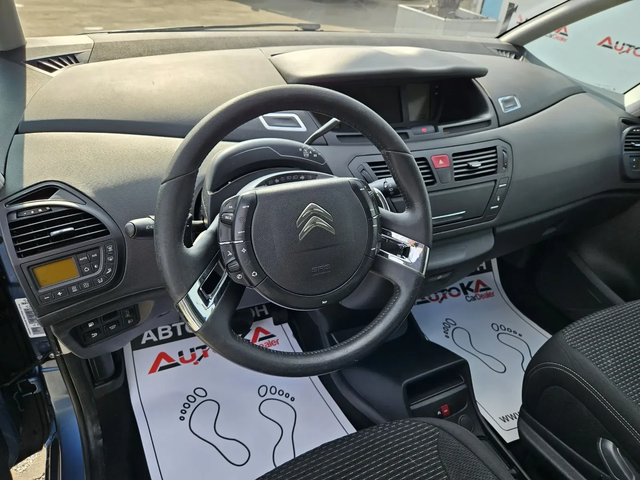 Citroen C4 Picasso 1.6HDI-112кс= 7МЕСТА= АВТОМАТ= 124.000КМ - автомобили, коли, обяви за нови и употребявани 7