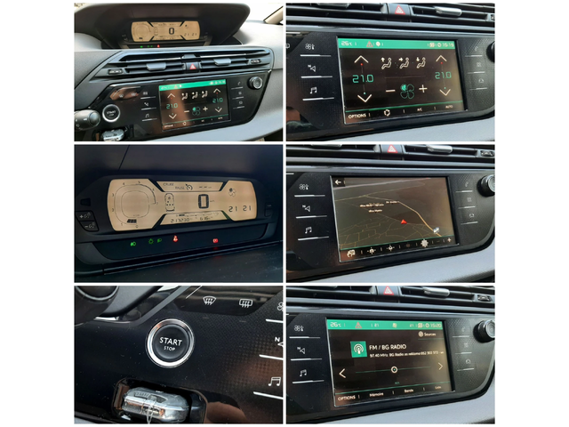 Citroen C4 Picasso LIVE 1.6 Blue HDi НАВИГАЦИЯ - автомобили, коли, обяви за нови и употребявани 11