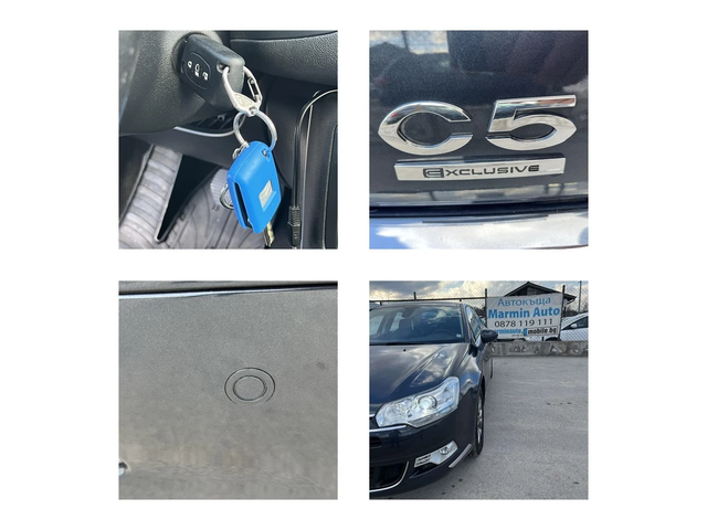 Citroen C5 2.0HDI 136 кс КЛИМАТРОНИК РЕГИСТРИРАН ОБСЛУЖЕН - автомобили, коли, обяви за нови и употребявани 14