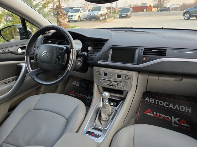 Citroen C5 2.0HDI-140кс= 6СКОРОСТИ= НАВИ= ЕЛ.БАГАЖНИК= КОЖА - автомобили, коли, обяви за нови и употребявани 12