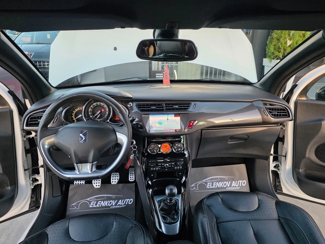 Citroen DS3 1.6T-156к.с EURO 5a-НАВИГАЦИЯ-ШВЕЙЦАРИЯ - автомобили, коли, обяви за нови и употребявани 10