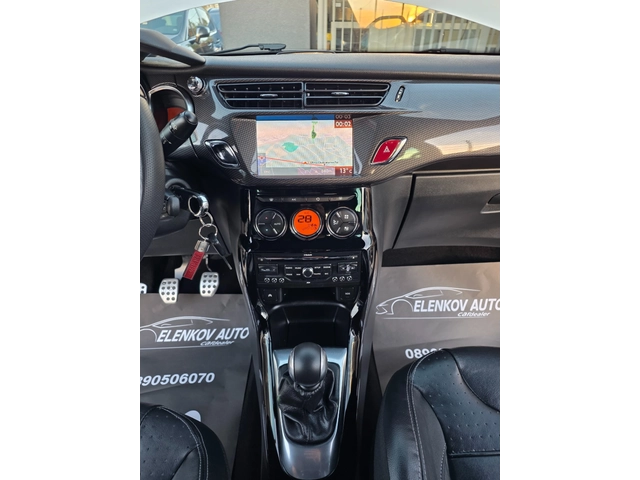 Citroen DS3 1.6T-156к.с EURO 5a-НАВИГАЦИЯ-ШВЕЙЦАРИЯ - автомобили, коли, обяви за нови и употребявани 11