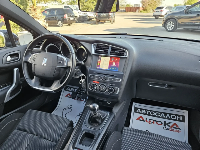 Citroen DS4 1.6HDI-120кс= 6СK= FACE= CAR PLAY= 181.000km - автомобили, коли, обяви за нови и употребявани 12