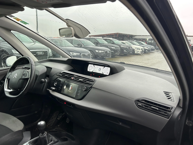 Citroen Grand C4 Picasso 1.6HDI 6+ 1 NAVI EURO 5 - автомобили, коли, обяви за нови и употребявани 9