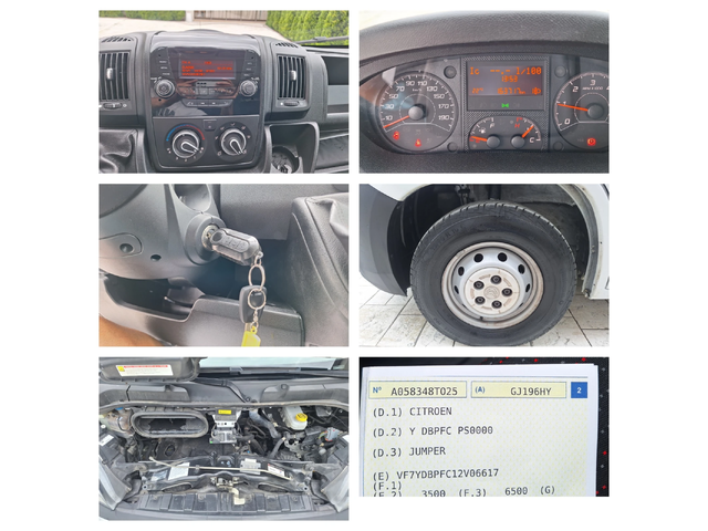 Citroen Jumper 2.2 HDI KATO HOBA - автомобили, коли, обяви за нови и употребявани 16