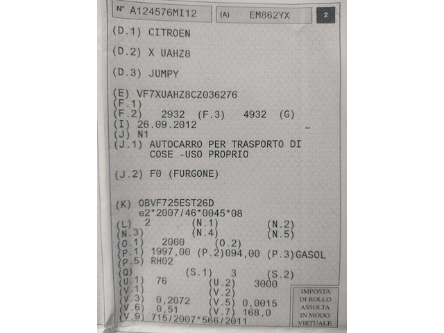 Citroen Jumpy 2,0HDI MAXI - автомобили, коли, обяви за нови и употребявани 12