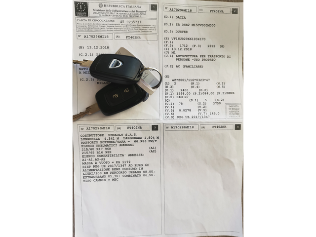 Dacia Duster 1.6i E6C PRESTIGE - автомобили, коли, обяви за нови и употребявани 14