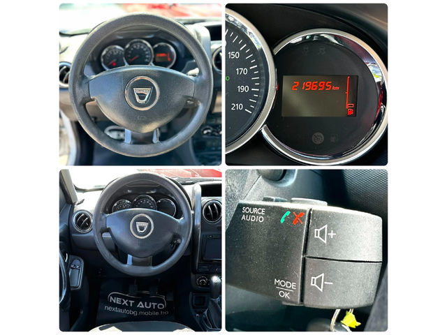 Dacia Duster 1.6I 105HP ГАЗ НАВИ EURO5B - автомобили, коли, обяви за нови и употребявани 13