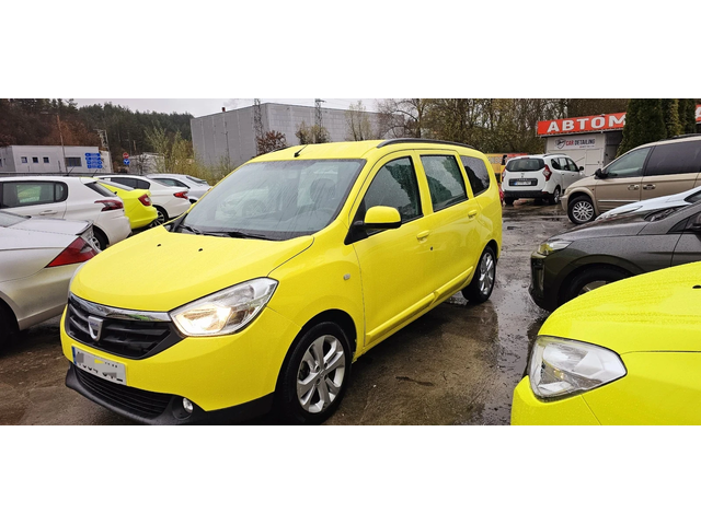 Dacia Lodgy 1.6i-85кс.+ ЗаводскиГазИнж.-Боядисана за Такси - автомобили, коли, обяви за нови и употребявани 4