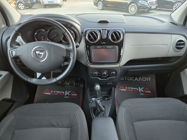Dacia Lodgy 1.6i-85kc= 7МЕСТА= ГАЗ= НАВИ= PRESTIGE= 191.000km - автомобили, коли, обяви за нови и употребявани 11