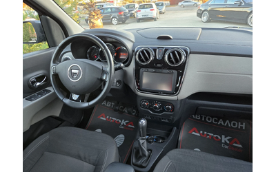 Dacia Lodgy 1.6i-85kc= 7МЕСТА= ГАЗ= НАВИ= PRESTIGE= 191.000km - автомобили, коли, обяви за нови и употребявани 12