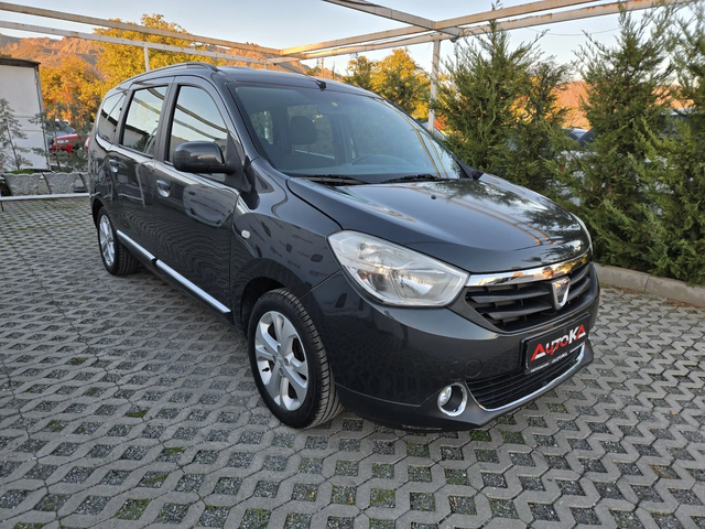 Dacia Lodgy 1.6i-85kc= 7МЕСТА= ГАЗ= НАВИ= PRESTIGE= 191.000km - автомобили, коли, обяви за нови и употребявани 1