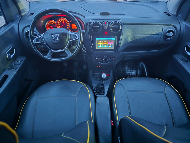 Dacia Lodgy 1.5DCI-ЕВРО 6В-7 МЕСТА-КОЖА-НАВИГАЦИЯ - автомобили, коли, обяви за нови и употребявани 9