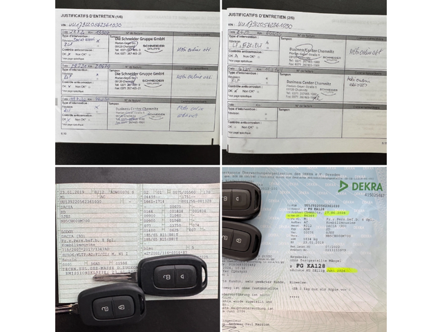 Dacia Lodgy 1.6i* 7местна* С ПЪЛНА ИСТОРИЯ В DACIA - автомобили, коли, обяви за нови и употребявани 16