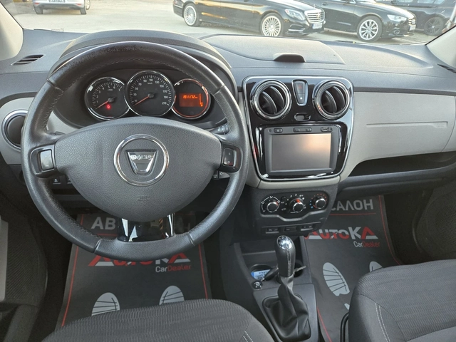 Dacia Lodgy 1.6i-85kc= 7МЕСТА= ГАЗ= НАВИ= PRESTIGE= 191.000km - автомобили, коли, обяви за нови и употребявани 10