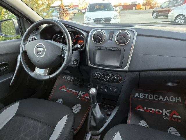 Dacia Sandero STEPWAY= 1.5DCI-90кс= NAVI= PRESTIGE= EURO 5B - автомобили, коли, обяви за нови и употребявани 12