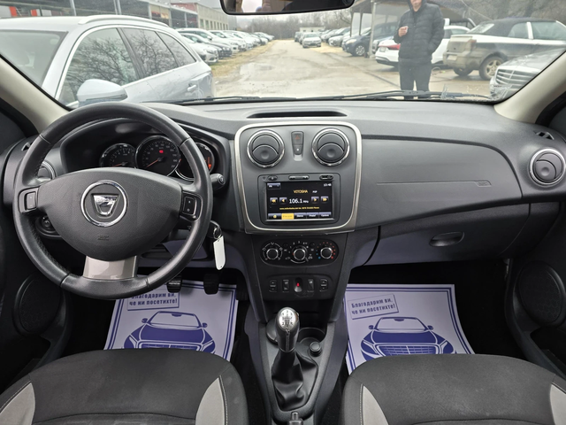 Dacia Sandero Stepway 1.5d 90к.с - автомобили, коли, обяви за нови и употребявани 14