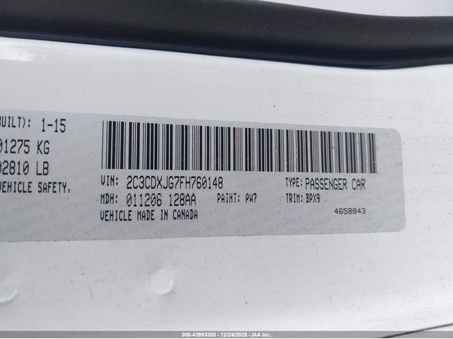 Dodge Charger 3.6L V-6 DOHC, VVT, 292HP All Wheel Drive - автомобили, коли, обяви за нови и употребявани 8