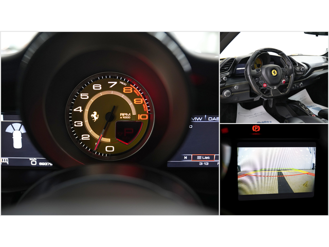 FERRARI 488 488 GTB 3.9 V8 BiTurbo Carbon Package AKRAPOVIC - автомобили, коли, обяви за нови и употребявани 14