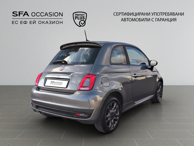 Fiat 500 1.0 Hybrid 70hp BVM6 E6 - автомобили, коли, обяви за нови и употребявани 4