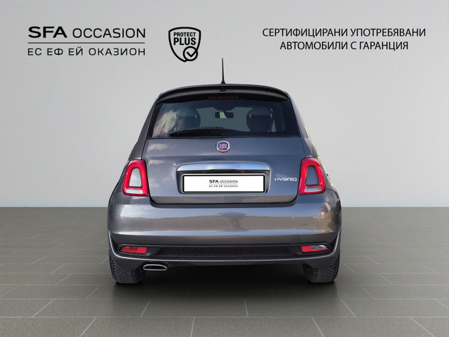 Fiat 500 1.0 Hybrid 70hp BVM6 E6 - автомобили, коли, обяви за нови и употребявани 5