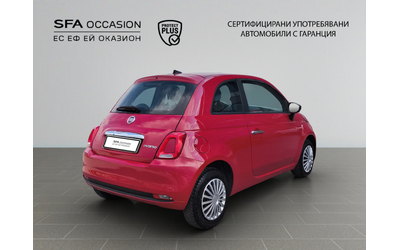 Fiat 500 1.0 Hybrid 70hp BVM6 E6 - автомобили, коли, обяви за нови и употребявани 4