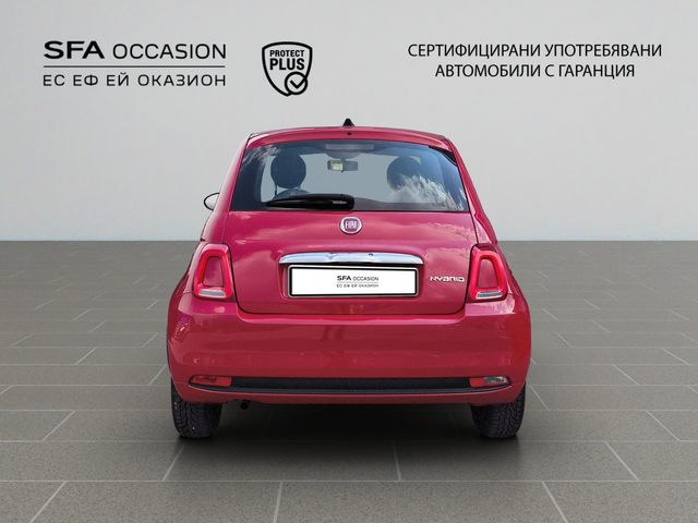 Fiat 500 1.0 Hybrid 70hp BVM6 E6 - автомобили, коли, обяви за нови и употребявани 5