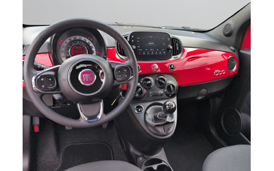 Fiat 500 1.0 Hybrid 70hp BVM6 E6 - автомобили, коли, обяви за нови и употребявани 8