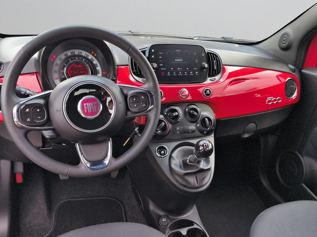 Fiat 500 1.0 Hybrid 70hp BVM6 E6 - автомобили, коли, обяви за нови и употребявани 8