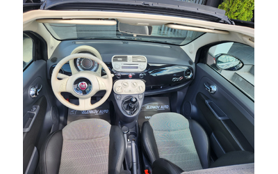 Fiat 500 CABRIO 1.4i-100к.с- EURO 5b -КЛИМАТИК-ШВЕЙЦАРИЯ - автомобили, коли, обяви за нови и употребявани 10