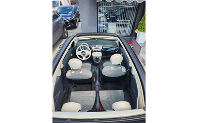 Fiat 500 CABRIO 1.4i-100к.с- EURO 5b -КЛИМАТИК-ШВЕЙЦАРИЯ - автомобили, коли, обяви за нови и употребявани 11