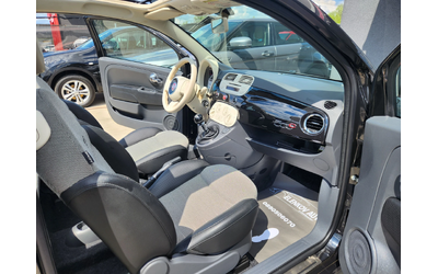 Fiat 500 CABRIO 1.4i-100к.с- EURO 5b -КЛИМАТИК-ШВЕЙЦАРИЯ - автомобили, коли, обяви за нови и употребявани 13