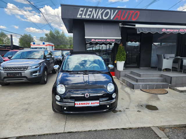 Fiat 500 CABRIO 1.4i-100к.с- EURO 5b -КЛИМАТИК-ШВЕЙЦАРИЯ - автомобили, коли, обяви за нови и употребявани 1