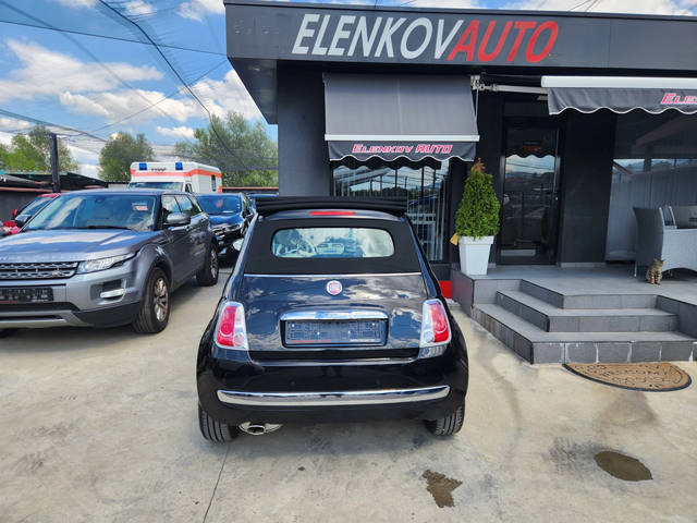 Fiat 500 CABRIO 1.4i-100к.с- EURO 5b -КЛИМАТИК-ШВЕЙЦАРИЯ - автомобили, коли, обяви за нови и употребявани 6