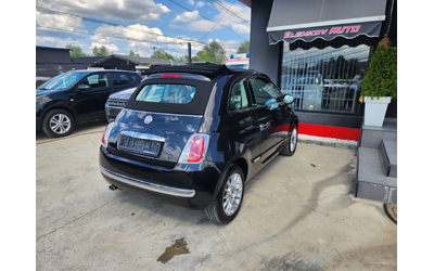 Fiat 500 CABRIO 1.4i-100к.с- EURO 5b -КЛИМАТИК-ШВЕЙЦАРИЯ - автомобили, коли, обяви за нови и употребявани 7