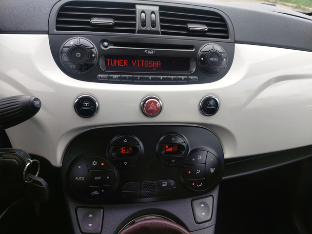 Fiat 500 1, 3D LOUNGE+ КОЖА - автомобили, коли, обяви за нови и употребявани 10