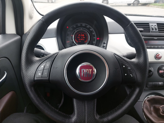 Fiat 500 1, 3D LOUNGE+ КОЖА - автомобили, коли, обяви за нови и употребявани 8