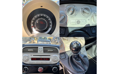 Fiat 500 1.2* 70ps* GAS* 97хл.км* КЛИМАТИК - автомобили, коли, обяви за нови и употребявани 12