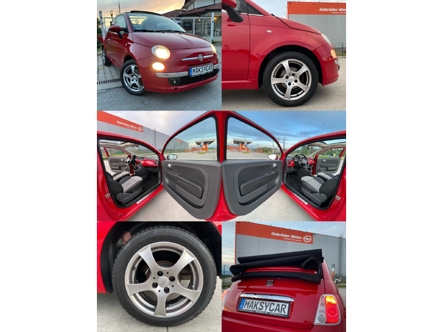 Fiat 500 C Germany - автомобили, коли, обяви за нови и употребявани 16