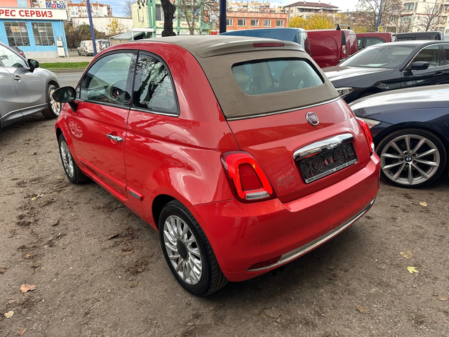 Fiat 500 Cabrio Facelift 1.2i - автомобили, коли, обяви за нови и употребявани 3