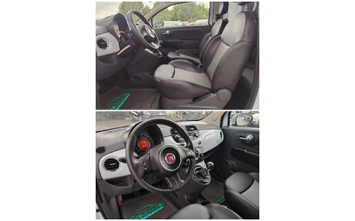 Fiat 500 1.2i-70к.с/КЛИМАТИК/RECARO!!! - автомобили, коли, обяви за нови и употребявани 7